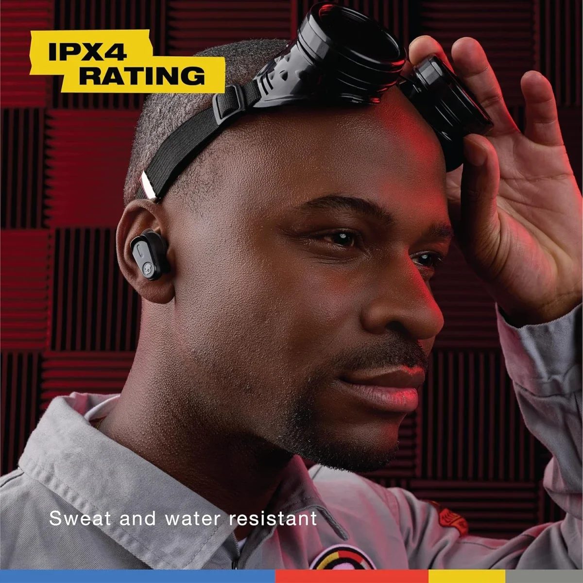سماعات أذن لاسلكية Skullcandy Method 360 ANC بصوت Bose، أسود حقيقي - Image 5