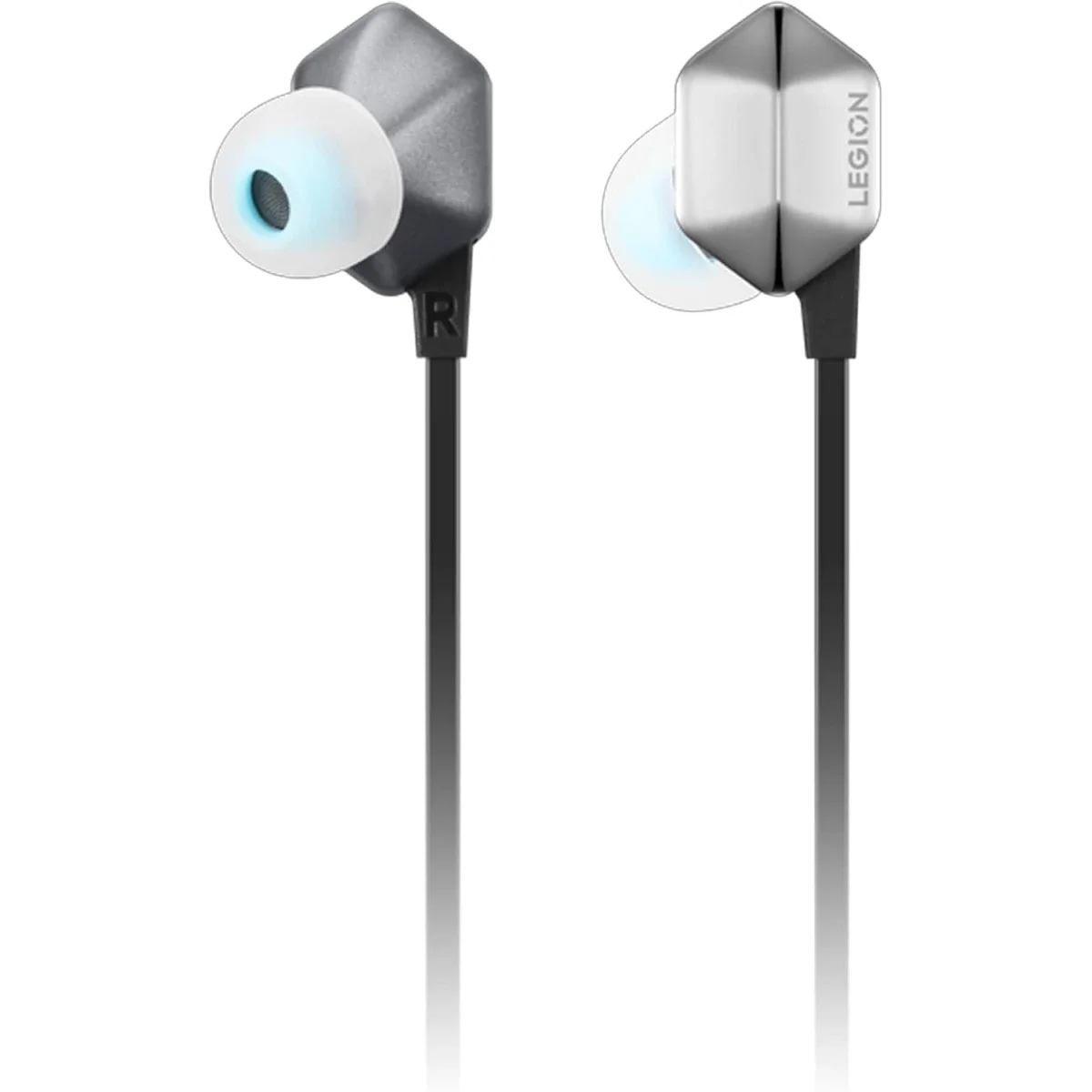 سماعات أذن للألعاب Lenovo Legion E510 RGB بمنفذ USB-C وصوت محيطي 7.1 وHi-Res ووحدة تحكم سلكية بإضاءة RGB للكمبيوتر والتابلت والهاتف - Image 3