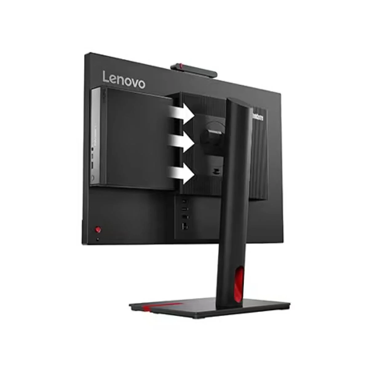 Lenovo ThinkCentre neo 50q Gen 5 Tiny Desktop PC, Core 5 210H, 8GB DDR5, 512GB PCIe 4.0 SSD - Thumbnail 8