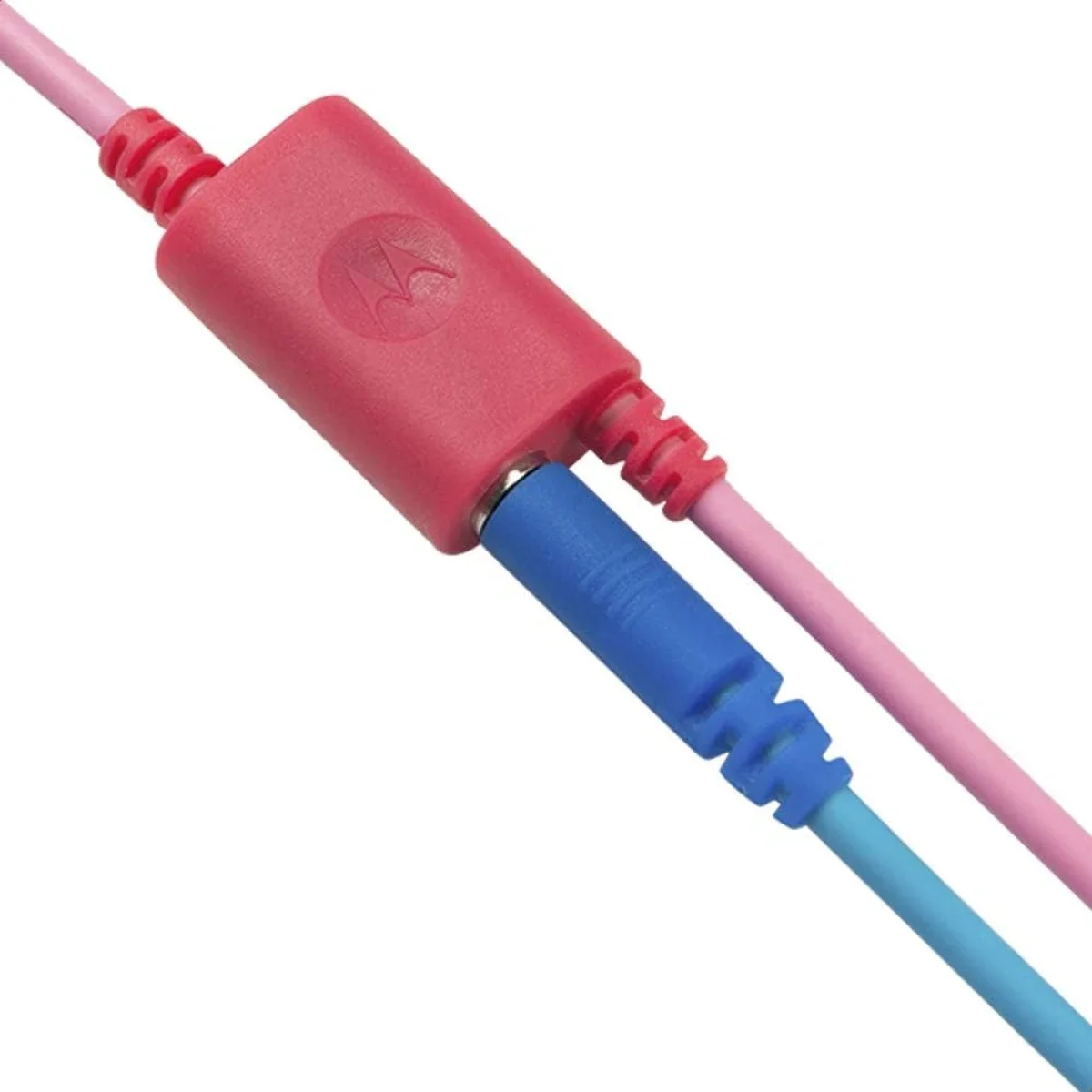 Motorola Squads 200 Kids Wired Headphones with 85dB Safe Volume Limit, 3.5mm AUX and In-Line Mic - Pink - Thumbnail 3