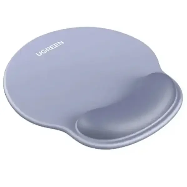 Ugreen 25244 Ergonomic Memory Foam Wrist Rest Mouse Pad, Non-Slip, Gray - Image 4