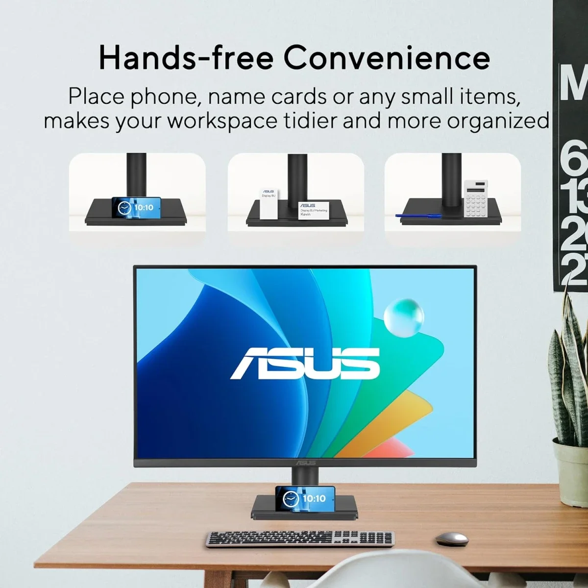 شاشة ألعاب Asus VA249QG مقاس 24 إنش IPS Full HD بتردد 120Hz وزمن 1ms - Thumbnail 3
