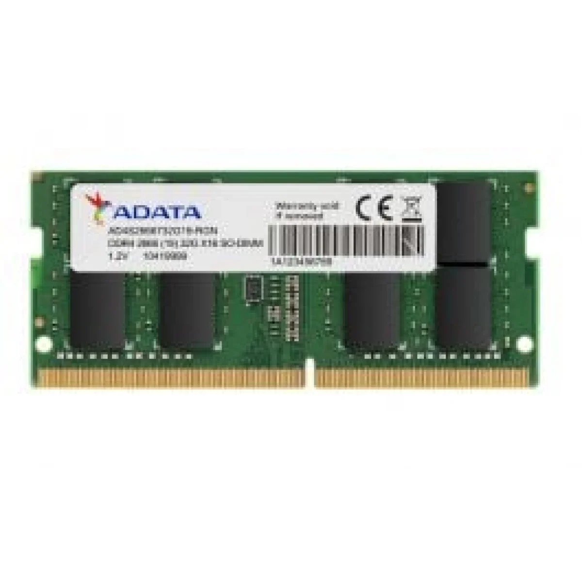 ذاكرة لابتوب ADATA AD4S26668G19-SGN DDR4 SO-DIMM سعة 8GB بسرعة 2666MHz