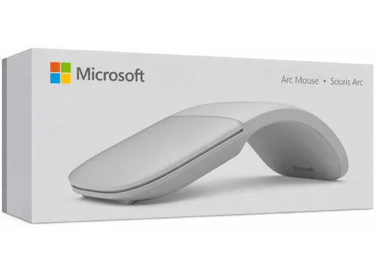 ماوس Microsoft Surface Arc Mouse CY8-00005 لاسلكي Bluetooth لون رمادي فاتح