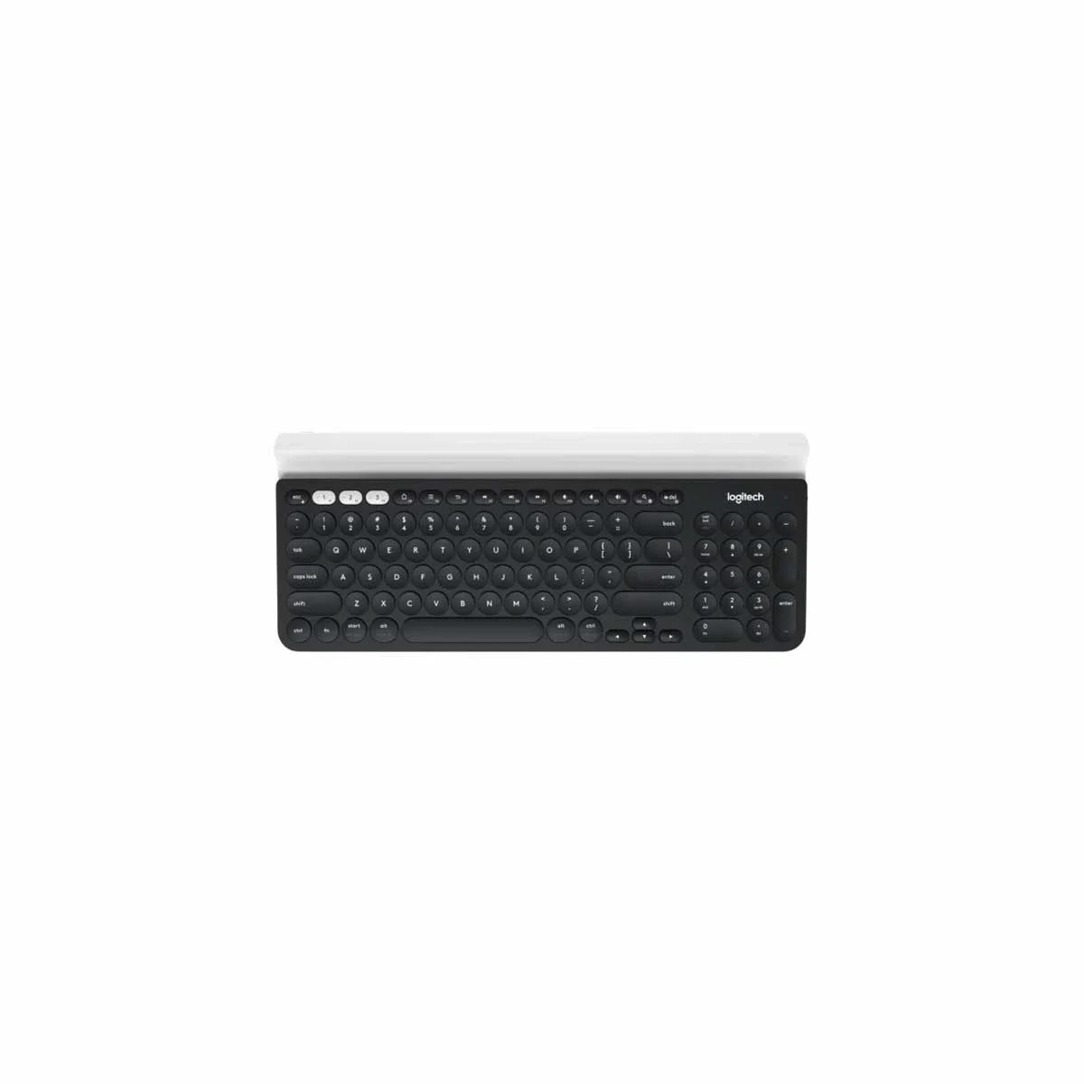 لوحة مفاتيح Logitech K780 لاسلكية متعددة الأجهزة لنظامي Windows وMac