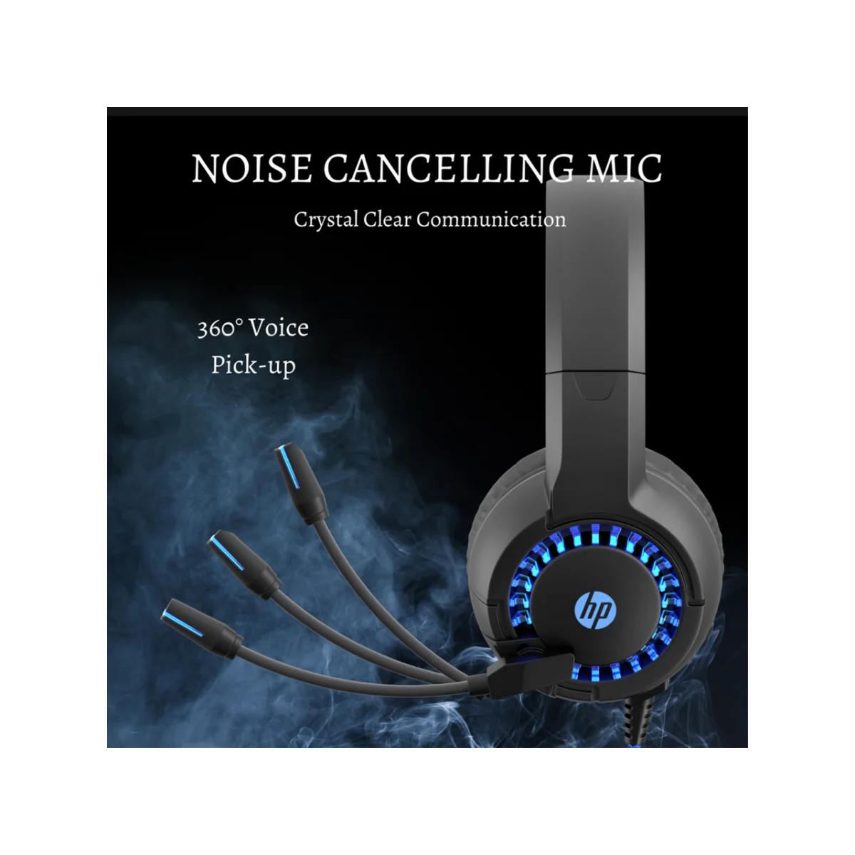HP DHE-8011UM RGB Gaming Headset with Microphone and 3.5mm AUX - Thumbnail 5