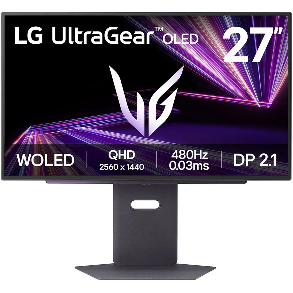 شاشة ألعاب LG 27GX790A UltraGear OLED 27 إنش QHD، 480 هرتز، 0.03 مللي ثانية