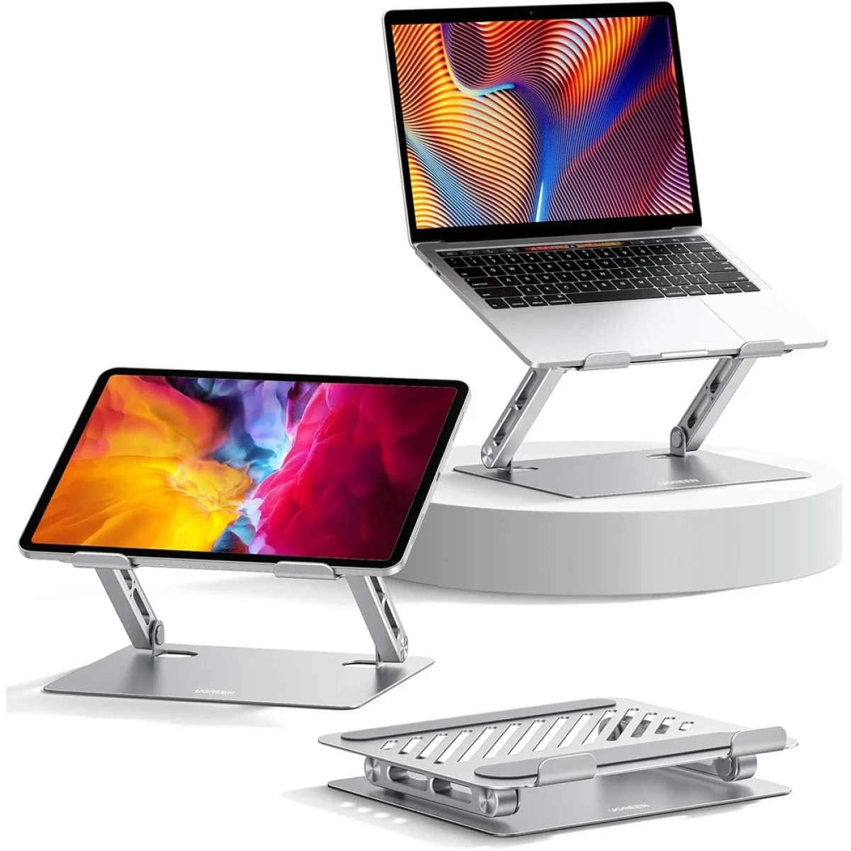 Ugreen 45416 Dual-Axis Adjustable Aluminum Laptop Stand - Image 7