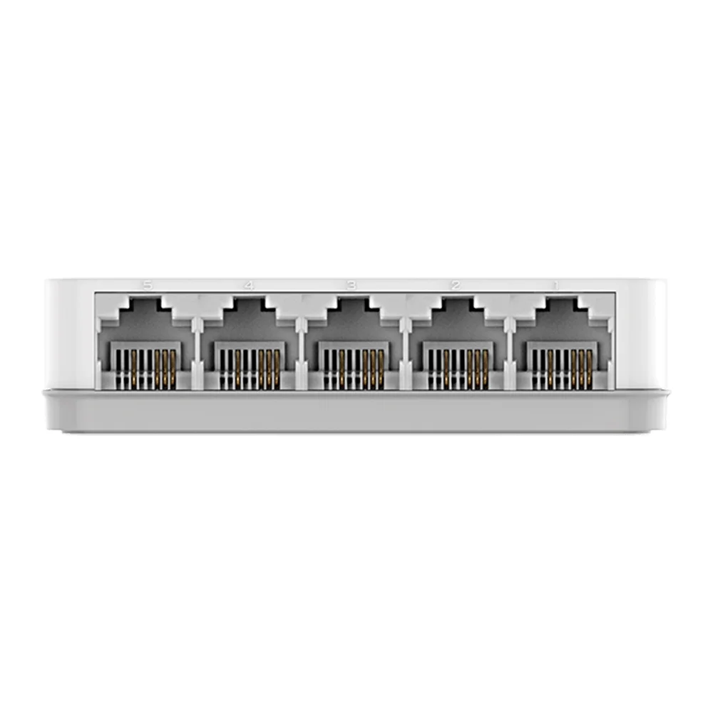 D-Link DES-1005C 5-Port 10/100 Mbps Unmanaged Desktop Switch - Thumbnail 2