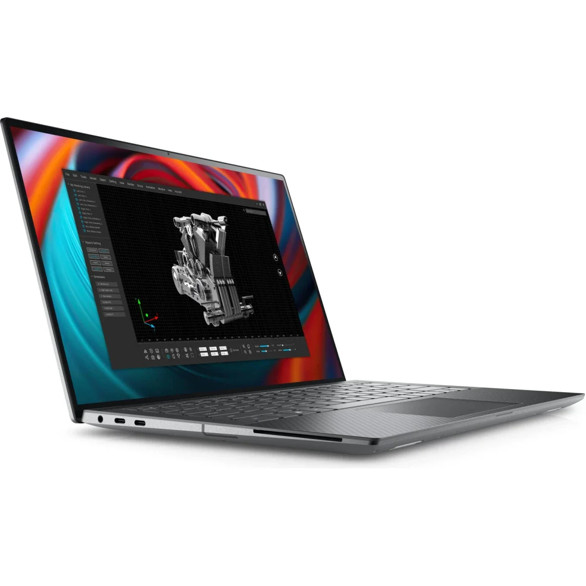 محطة عمل متنقلة Dell Precision 5490 بمعالج Intel Core Ultra 7 155H vPro ‏16 نواة وكرت NVIDIA RTX 1000 Ada ‏6GB - Thumbnail 3