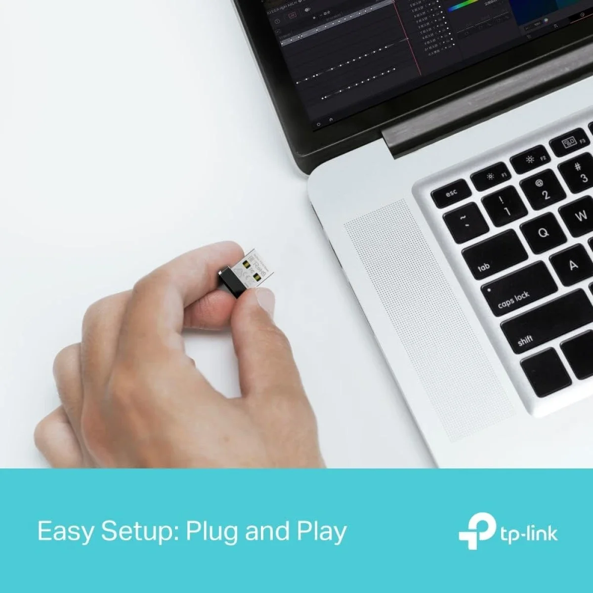 محول USB لاسلكي TP-LINK Archer TX1U Nano Wi‑Fi 6 AX300 - Image 6