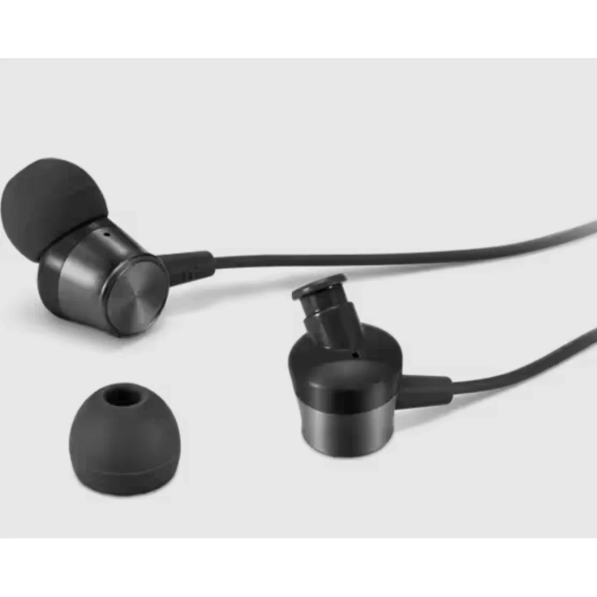 Lenovo Analog In-Ear Headphones Gen II with Mic, 3.5mm Wired, Black - Thumbnail 2