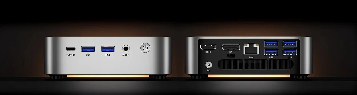 ACEMAGIC A3A Mini PC Barebone Intel Core i7-13700H Silver - Thumbnail 10