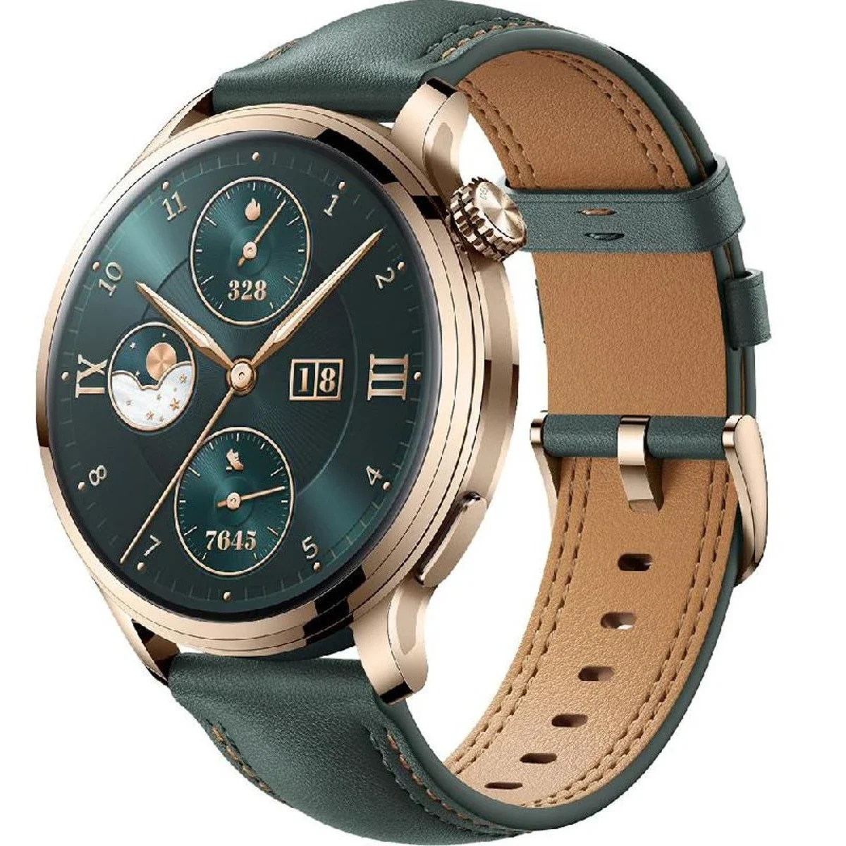 HONOR Watch 4 Pro 46mm Smartwatch with 1.5-inch AMOLED Display, Green