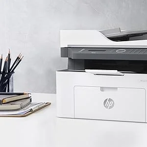 طابعة ليزر متعددة الوظائف HP LaserJet MFP M137fnw أحادية اللون 4 في 1 مع وحدة تغذية تلقائية للمستندات - Image 8
