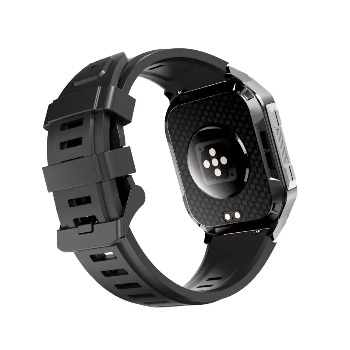 ساعة ذكية HiFuture FutureFit Ultra 3 للمكالمات عبر Bluetooth بشاشة IPS قياس 2.0 إنش - أسود - Thumbnail 4