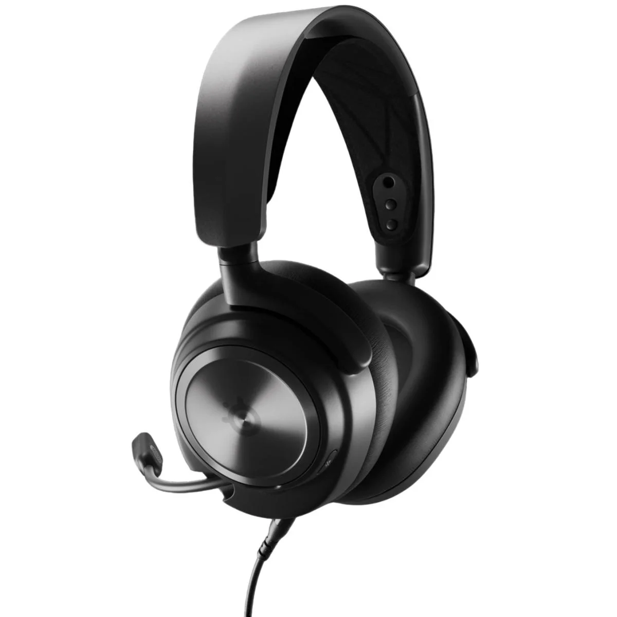 سماعة ألعاب SteelSeries Arctis Nova Pro سلكية بصوت عالي الدقة - أسود - Image 3