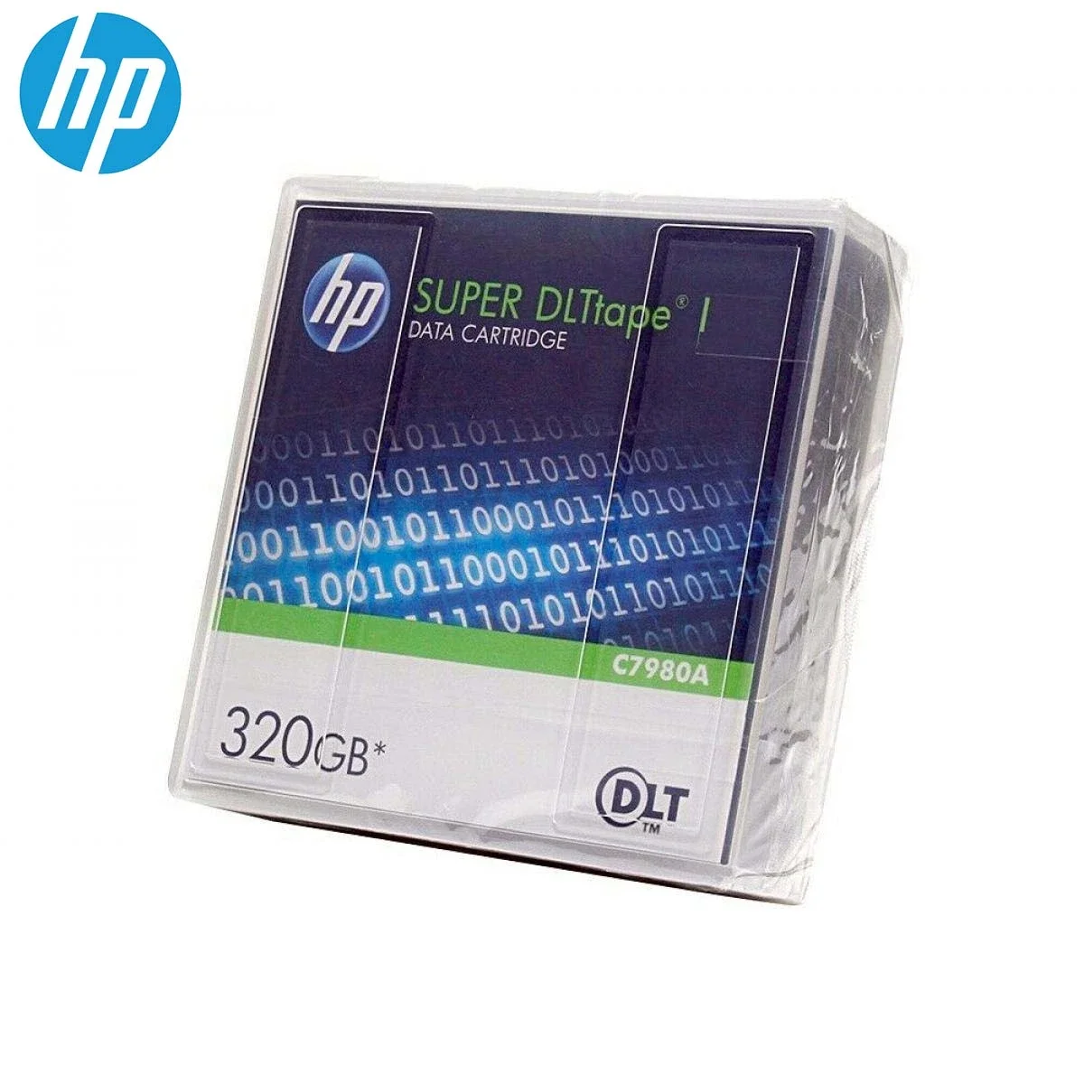 خرطوشة بيانات HP C7980A SDLT-320 بسعة 320 جيجابايت