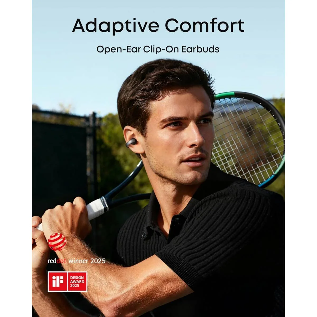 Anker Soundcore AeroClip Open-Ear Clip-On Earbuds with 12mm Drivers and Hi-Res Audio - Image 7