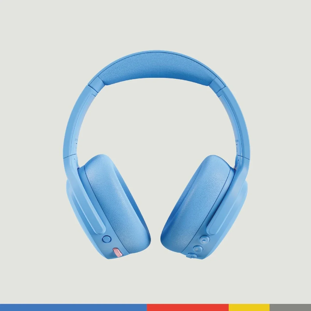 Skullcandy Crusher ANC 2 Wireless Over-Ear Bluetooth Headphones, Preppy Blue - Thumbnail 4