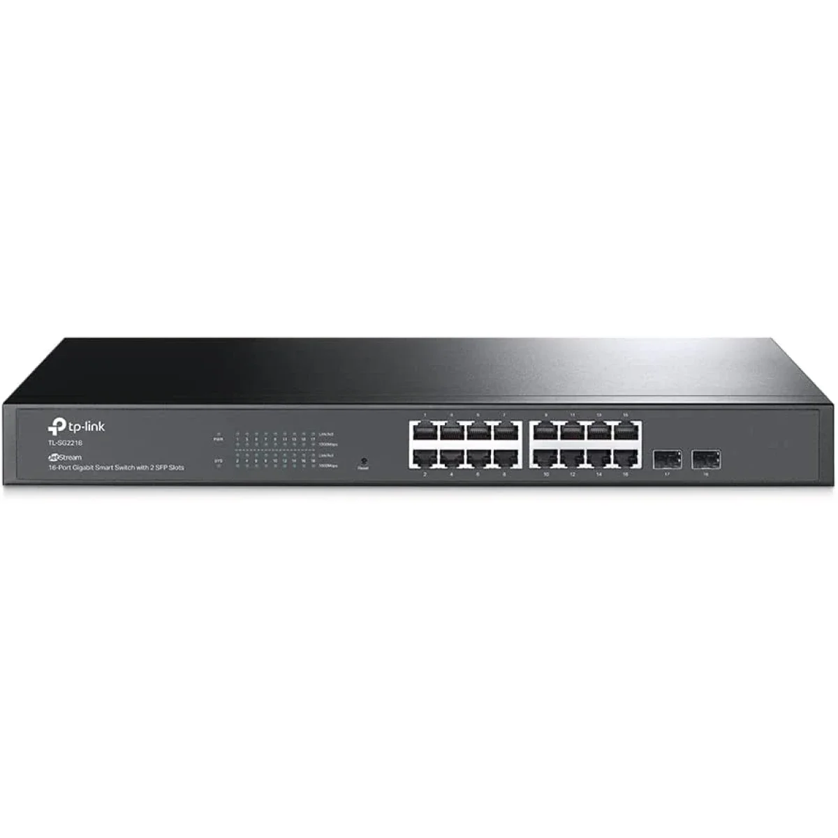 سويتش TP-LINK TL-SG2218P ذكي مُدار جيجابت 16 منفذ PoE+ مع منفذي SFP وقدرة 150W - Image 1