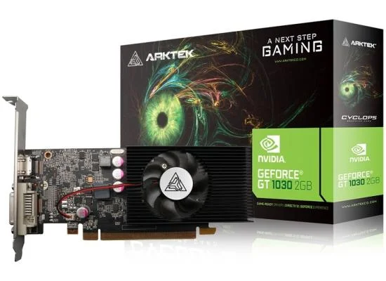 ARKTEK Cyclops GeForce GT 1030 2GB GDDR5 Graphics Card - Thumbnail 3
