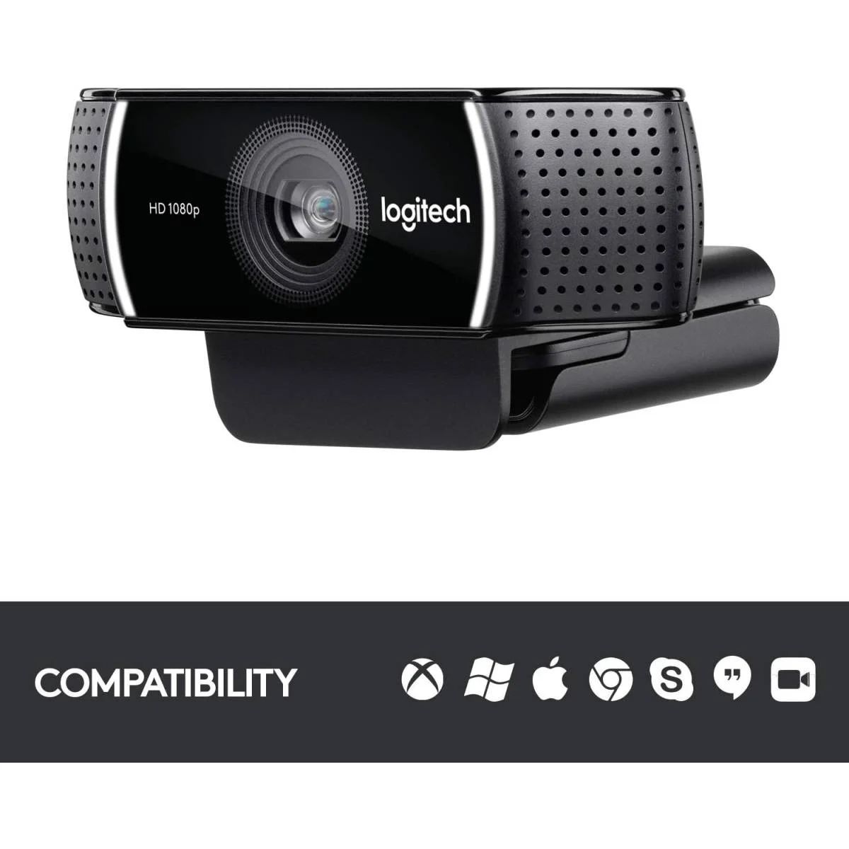 كاميرا ويب Logitech C922 Pro Stream بدقة 1080P Full HD - Thumbnail 3