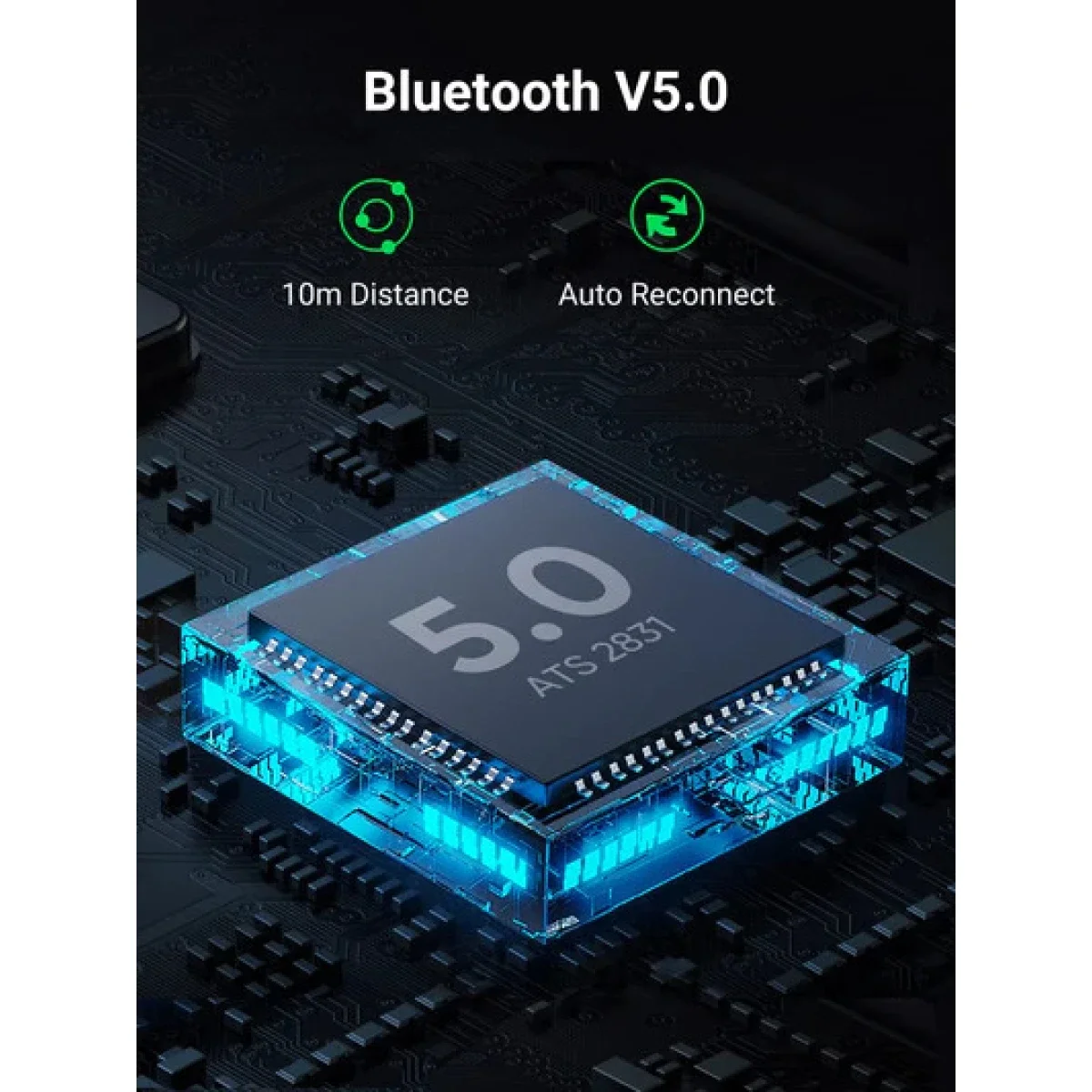 محول Ugreen بلوتوث 5.0 للإرسال والاستقبال - Thumbnail 5