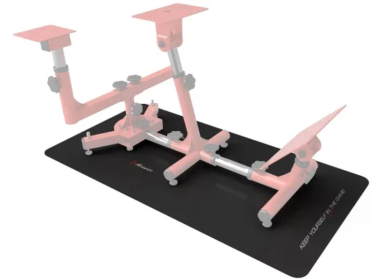 Arozzi Velocità Racing Stand Floormat, Black - Thumbnail 3