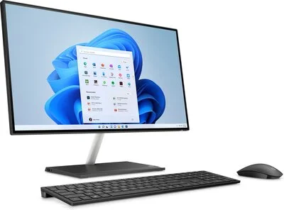 كمبيوتر الكل في واحد HP 24-cb1009ne شاشة لمس 24 إنش FHD IPS، Intel Core i5-1235U، رام 8GB، SSD سعة 512GB، MX450، أسود - Image 7