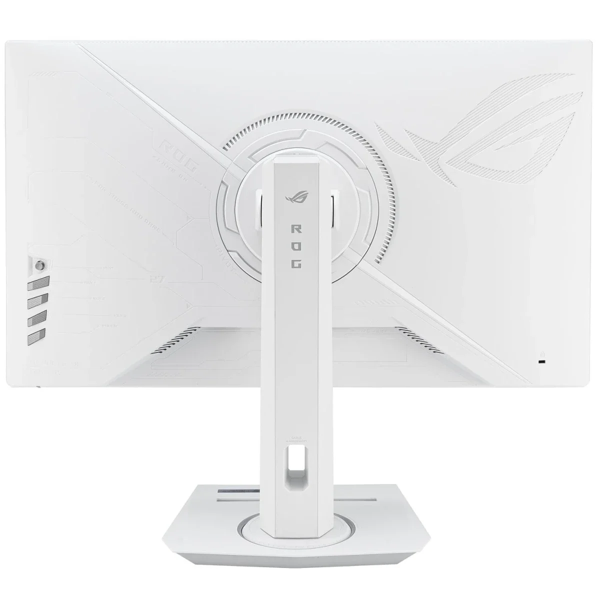 شاشة ألعاب Asus ROG Strix XG27ACS 27 إنش QHD Fast IPS بتردد 180 هرتز واستجابة 1 مللي ثانية، أبيض - Image 2