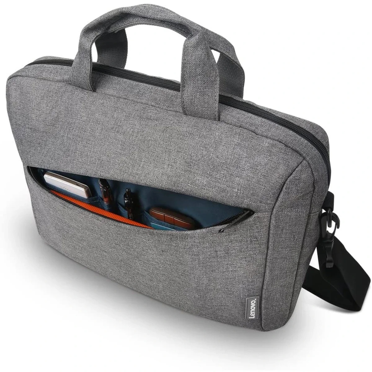 Lenovo T210 Laptop Shoulder Bag for up to 16.0-Inch Laptops, Water-Repellent Grey - Image 2