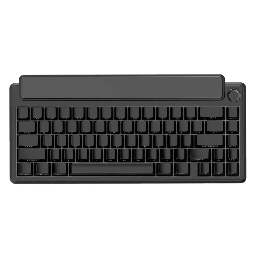 AJAZZ Pixel68 Mechanical Gaming Keyboard, White Peach Switch, Dot Matrix Screen, Wireless Bluetooth, Hot-Swappable, Factory Engraved Black, 8+8k - Image 12