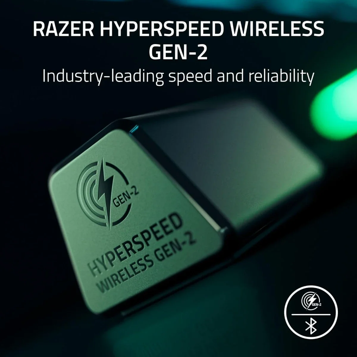 سماعة ألعاب Razer BlackShark V3 Pro لاسلكية مع ANC لجهاز PS5، مشغلات 50 مم، أسود - Image 3