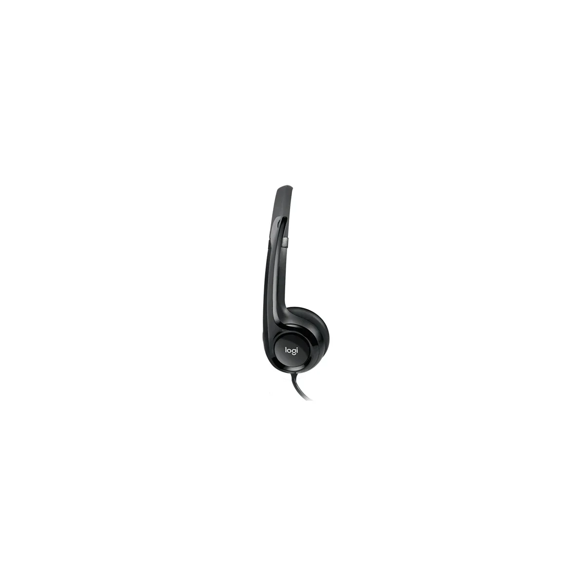 سماعة رأس Logitech H390 سلكية USB-A مع ميكروفون عازل للضوضاء - Thumbnail 3