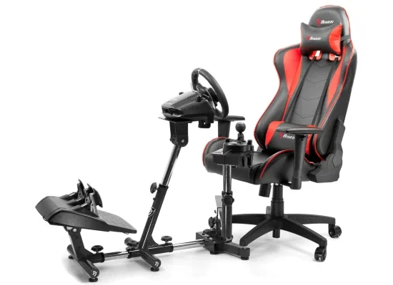 ستاند محاكي سباقات عالمي Arozzi Velocita باللون الأسود - Image 5