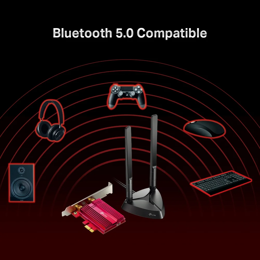 محول PCIe TP-LINK Archer TX3000E Wi-Fi 6 AX3000 وBluetooth 5.0 - Image 5