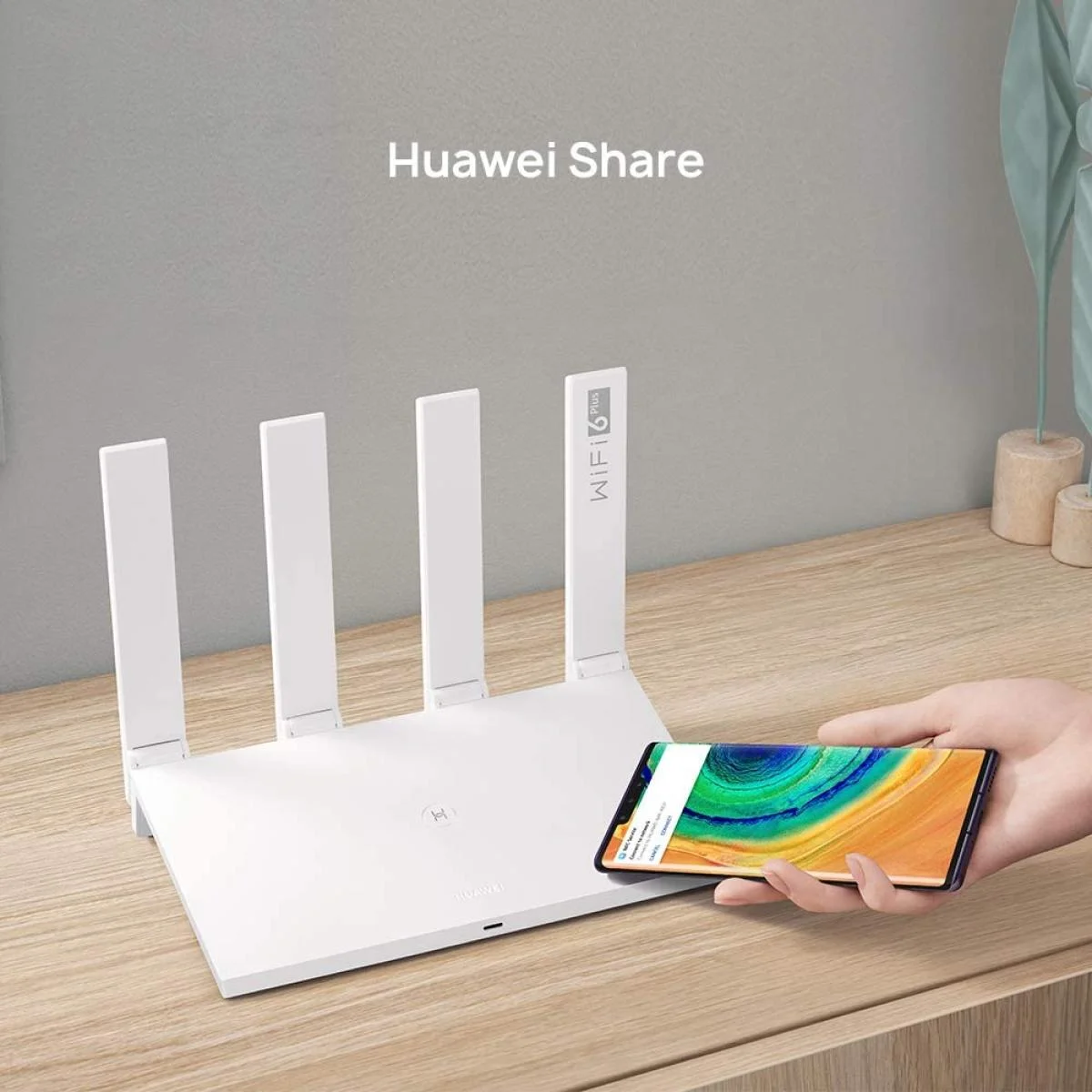 راوتر لاسلكي ذكي HUAWEI AX3 WS7100-20 WiFi 6 Plus ثنائي النواة