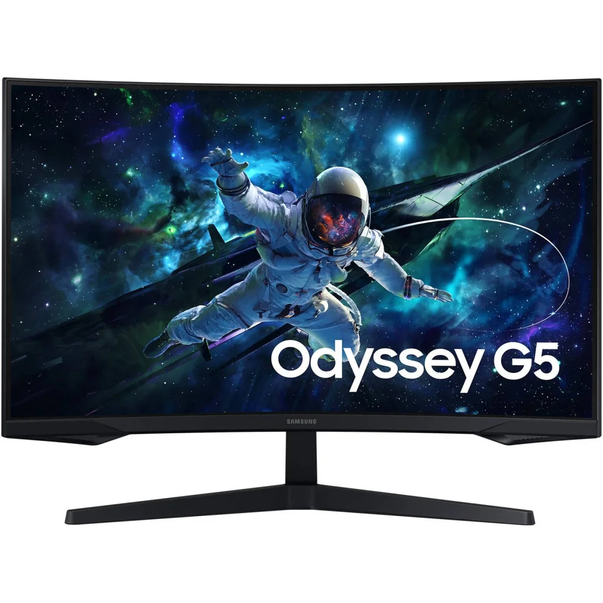 Samsung Odyssey G5 G55C 32-Inch QHD Curved Gaming Monitor, 165Hz, 1ms, HDR10, Black
