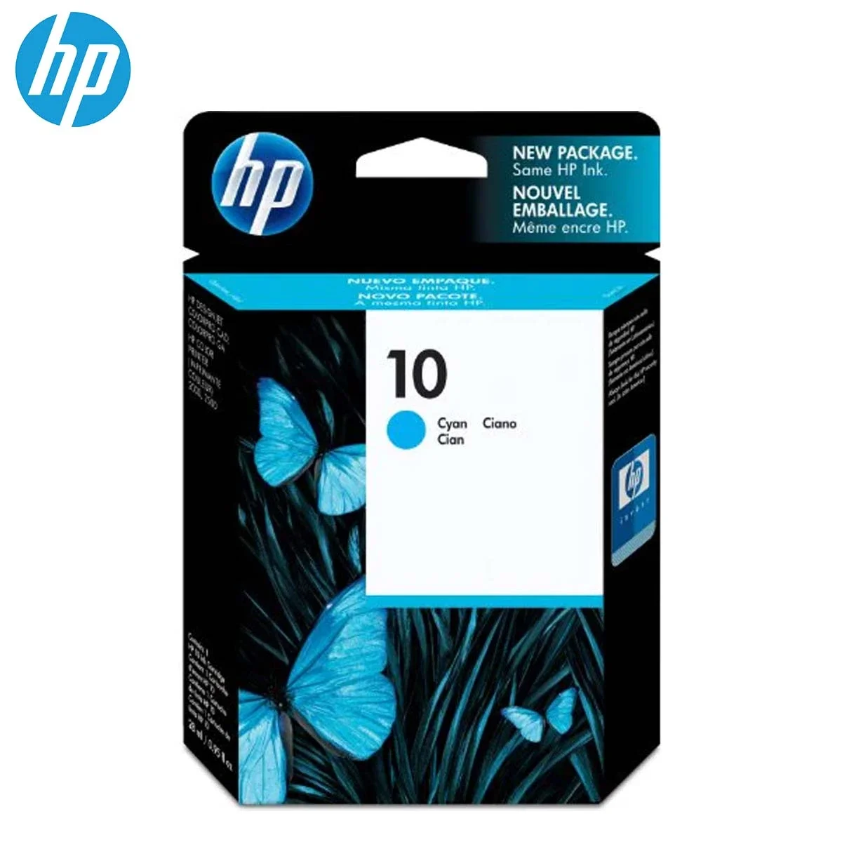 HP C4841A (10) Original Cyan Ink Cartridge
