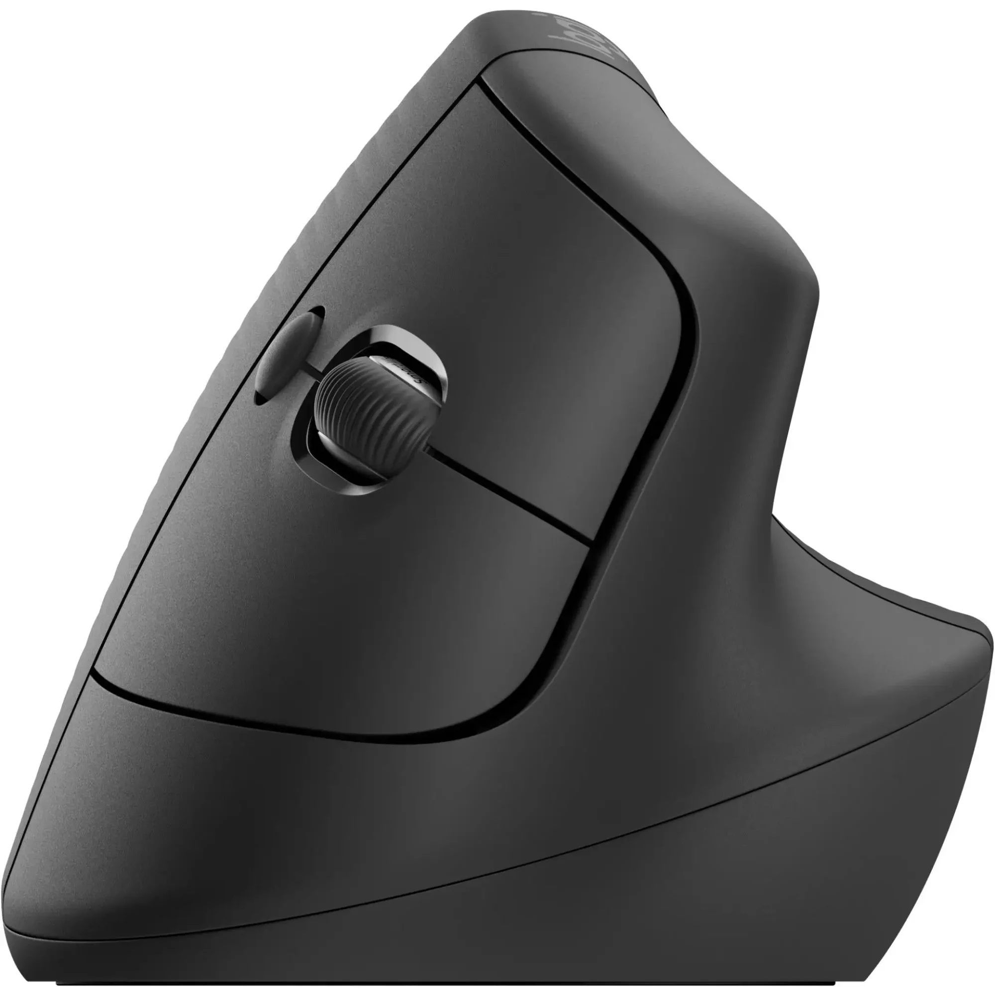 Logitech Lift Vertical Ergonomic Wireless Mouse - Black - Image 2