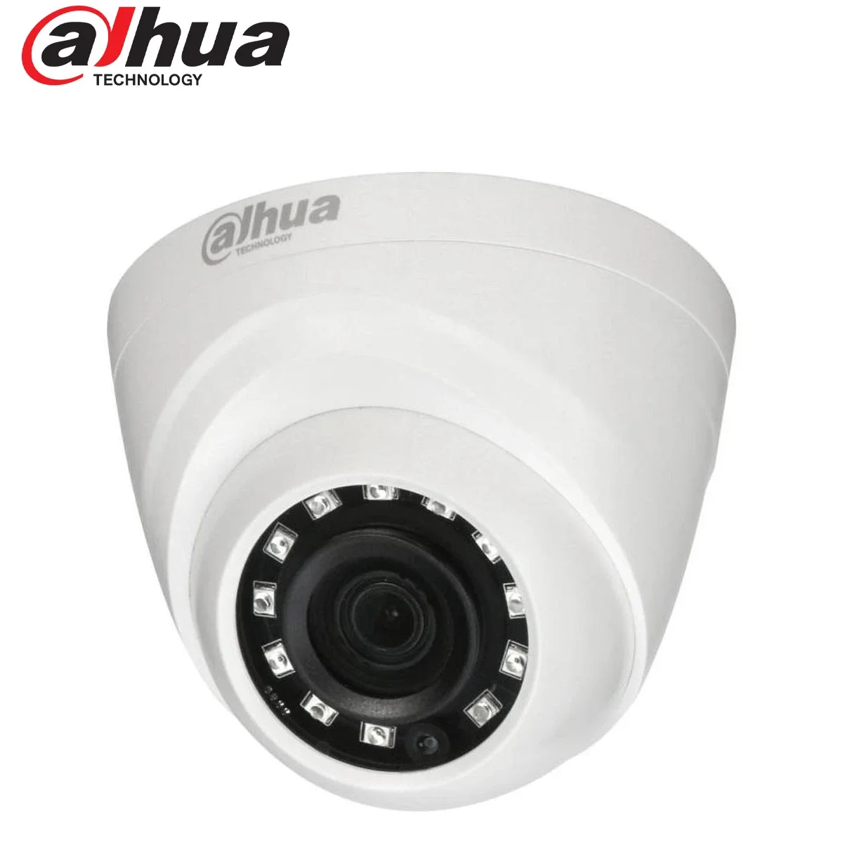 كاميرا مراقبة Dahua DH-HAC-HDW1200RP بدقة 2MP HDCVI بالأشعة تحت الحمراء، مدى 20 متر، عدسة 3.6 مم