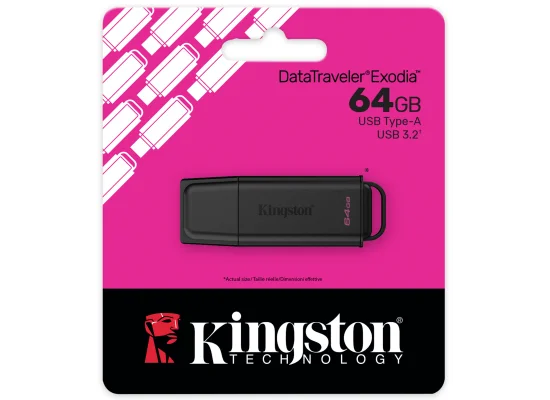 فلاشة Kingston DataTraveler Exodia G2 64GB USB 3.2 Gen 1 بمنفذ USB-A - Image 4