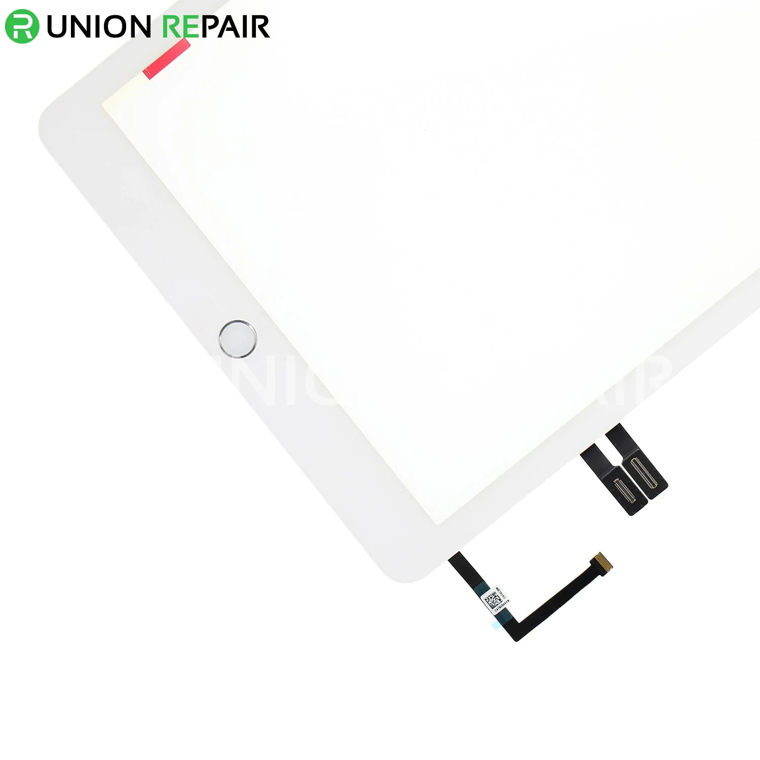 Touch Screen Digitizer Assembly for iPad 6 – White, Silver Home Button - Image 4