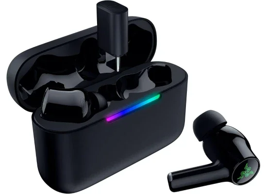 Razer Hammerhead V3 HyperSpeed Wireless ANC Gaming Earbuds, 2.4GHz & Bluetooth 6.0, Up to 40 Hr Battery, THX Spatial Audio, for Smartphones, PC, Laptop, Tablet, PS5 & Steam Deck – Black - Thumbnail 10