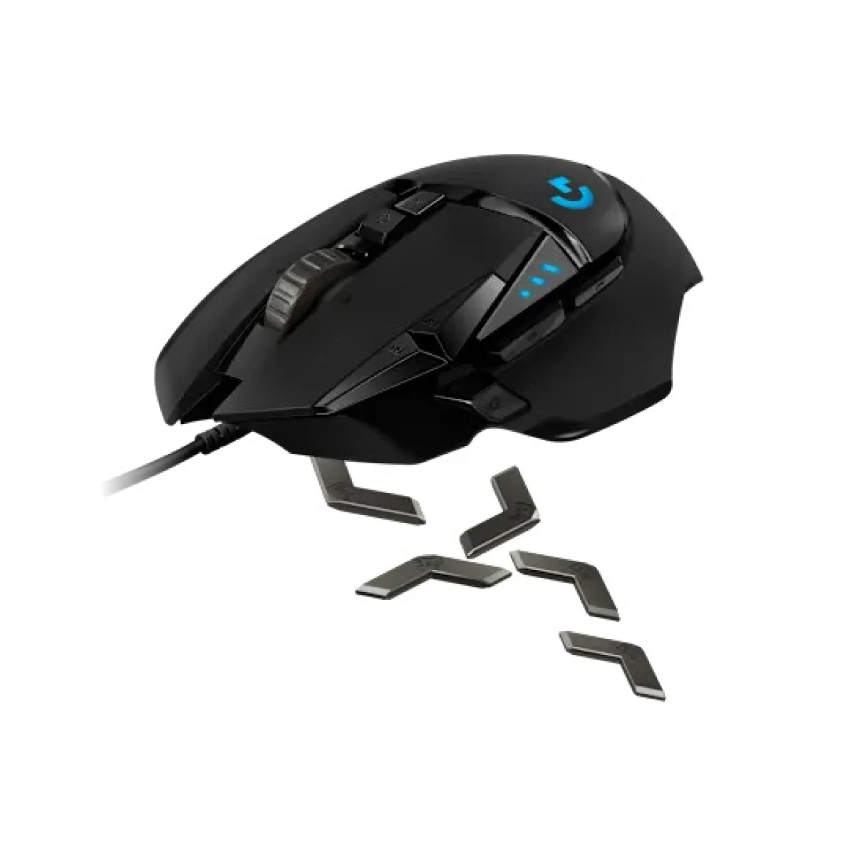 ماوس ألعاب Logitech G502 HERO 25K سلكي مع إضاءة LIGHTSYNC RGB - Thumbnail 5