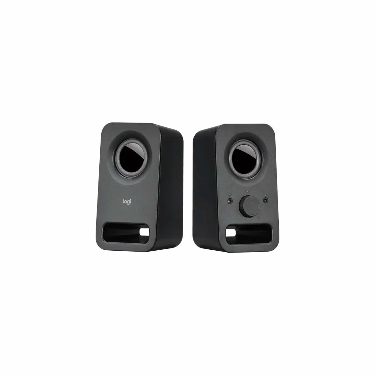 مكبرات صوت ستيريو متعددة الوسائط Logitech Z150 مع مقبس صوت 3.5 مم، أسود