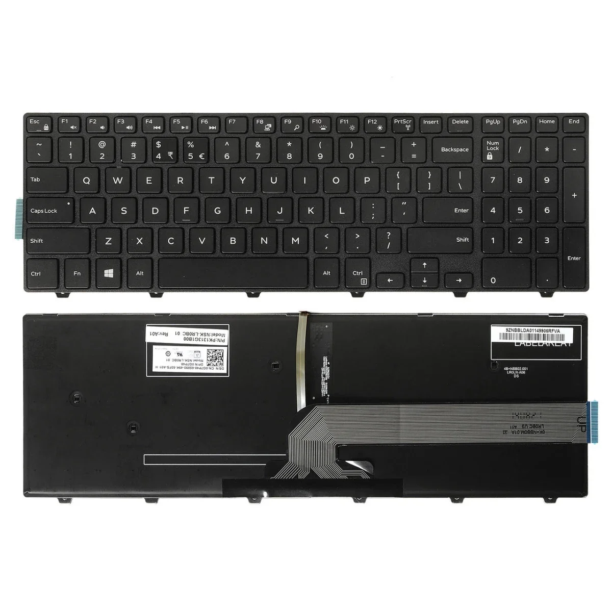 CHINA Replacement Keyboard for Dell 5010 KB-5010