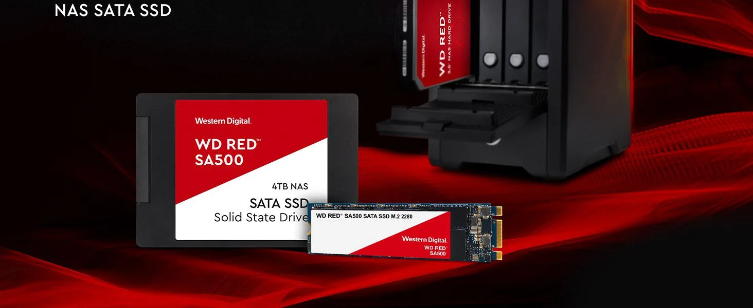 وحدة تخزين SSD داخلية NAS Western Digital WD Red SA500 سعة 500 GB بمنفذ M.2 SATA III - Image 5