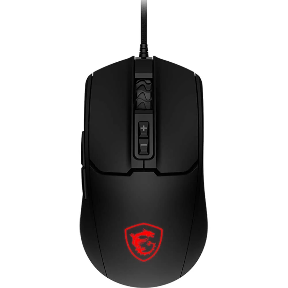 ماوس ألعاب MSI FORGE GM100 بدقة 6400 DPI - أسود